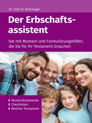 cover image of Der Erbschaftsassistent